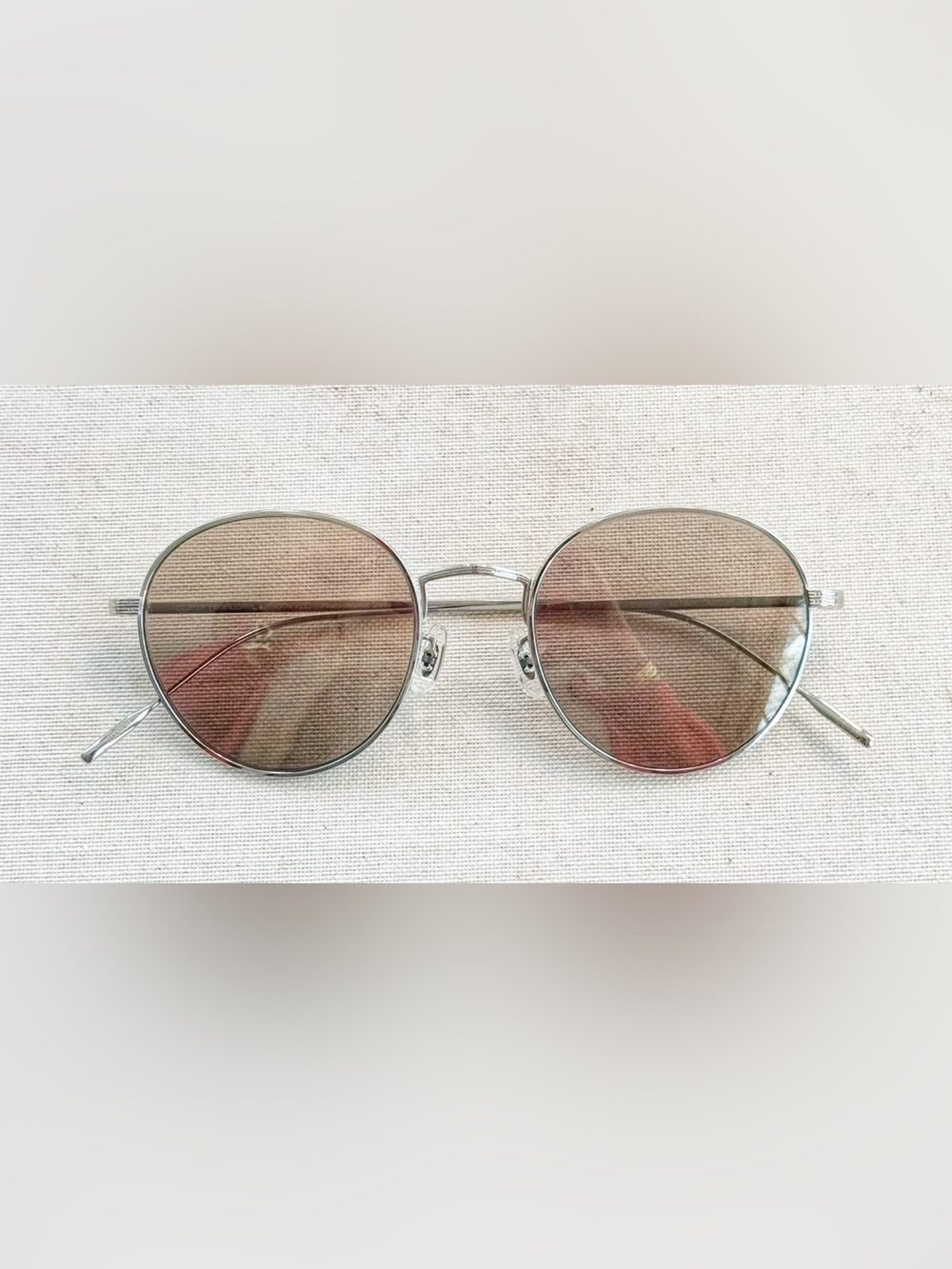 Vintage Morgenthal Frederics Titanium Metal Sunglasses, Unisex